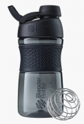 BlenderBottle 21031 Спортивная бутылка-шейкер BlenderBottle SportMixer Twist 590ml Black (ORIGINAL) фото