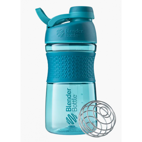 Спортивная бутылка-шейкер BlenderBottle SportMixer Twist 590ml Teal (ORIGINAL)