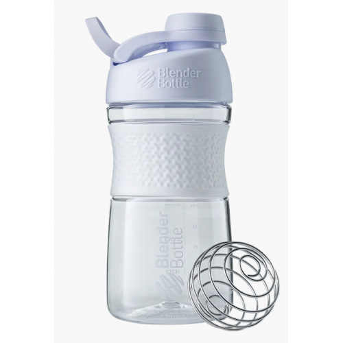 Спортивная бутылка-шейкер BlenderBottle SportMixer Twist 590ml White (ORIGINAL)