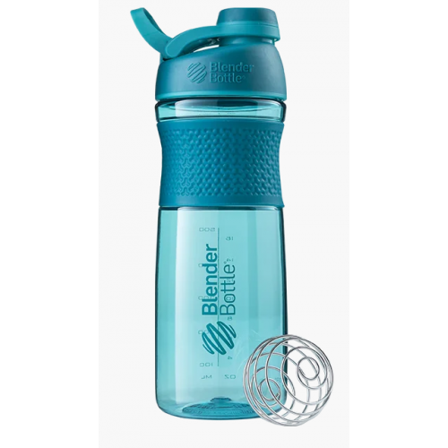 Спортивная бутылка-шейкер BlenderBottle SportMixer Twist 820ml Teal (ORIGINAL)