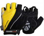 Велоперчатки PowerPlay 5024 D Черно-желтые