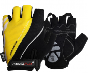 PowerPlay 22392 Велоперчатки PowerPlay 5024 D Черно-желтые фото