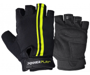 Велоперчатки PowerPlay 5031 G Черно-Желтые