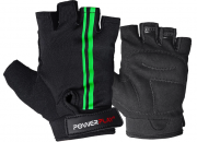 PowerPlay 22447 Велоперчатки PowerPlay 5031 Черно-Зеленые фото