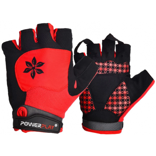 Велоперчатки PowerPlay 5284 A Красные