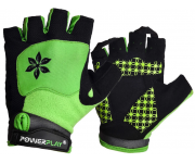 Велоперчатки PowerPlay 5284 B Зеленые