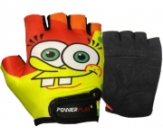 Велоперчатки PowerPlay 5473 Sponge Bob желто-оранжевые