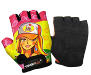 Велоперчатки PowerPlay 5473 Barbie