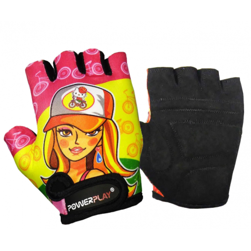 Велоперчатки PowerPlay 5473 Barbie