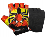 Велоперчатки PowerPlay 5473 Spiderman красно-желтые фото