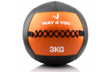 Набивной мяч (медбол) Way4you 3кг Оранжевый