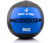 Набивной мяч (медбол) Way4you 9кг Синий