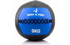 Набивной мяч (медбол) Way4you 9кг Синий