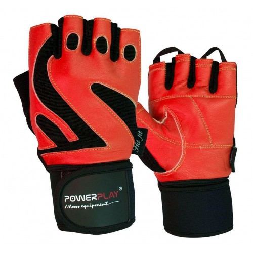 Перчатки для фитнеса PowerPlay 1064 E Красные