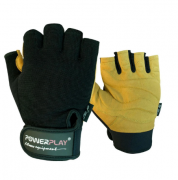 PowerPlay 21242 Перчатки для фитнеса PowerPlay 1574 Черно-Коричневые фото