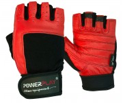 Перчатки для фитнеса PowerPlay 1588 A Черно-красные