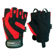 PowerPlay 21254 Перчатки для фитнеса PowerPlay 1598 Черно-красные фото