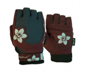 PowerPlay 21201 Перчатки для фитнеса PowerPlay 1733 женские Коричневые фото