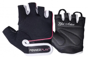 PowerPlay 21210 Перчатки для фитнеса PowerPlay 1750 женские Черно-Розовый фото