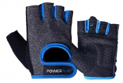 PowerPlay 21215 Перчатки для фитнеса PowerPlay 2935 женские Серо-Синие фото
