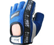 Перчатки для фитнеса и тяжелой атлетики Power System Workout PS-2200 XS Blue