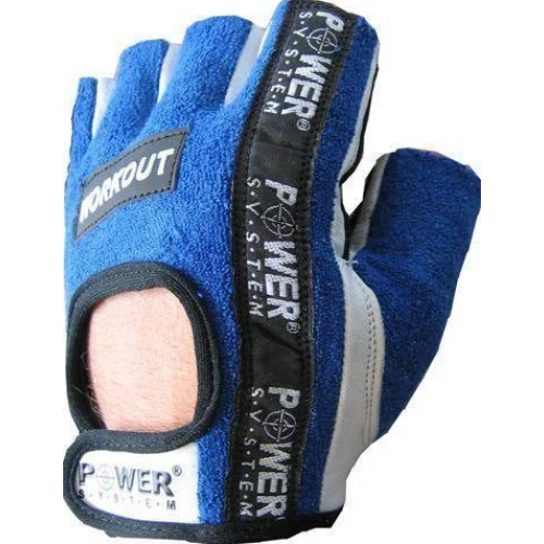 Перчатки для фитнеса и тяжелой атлетики Power System Workout PS-2200 XS Blue