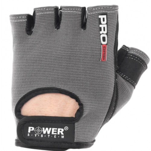 Перчатки для фитнеса и тяжелой атлетики Power System Pro Grip PS-2250 Grey
