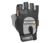 Перчатки для фитнеса и тяжелой атлетики Power System Power Plus PS-2500 Black/Grey