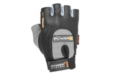 Перчатки для фитнеса и тяжелой атлетики Power System Power Plus PS-2500 Black/Grey