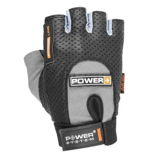 Перчатки для фитнеса и тяжелой атлетики Power System Power Plus PS-2500 Black/Grey