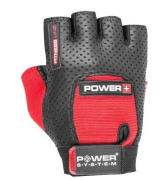 Power System 24754 Перчатки для фитнеса и тяжелой атлетики Power System Power Plus PS-2500 Black/Red фото
