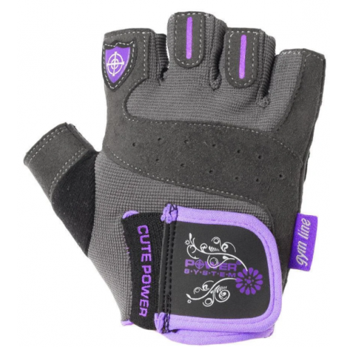 Перчатки для фитнеса и тяжелой атлетики Power System Cute Power PS-2560 женские Purple