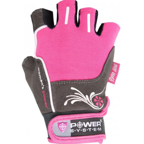 Перчатки для фитнеса и тяжелой атлетики Power System Woman’s Power PS-2570 Pink