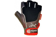 Перчатки для фитнеса и тяжелой атлетики Power System Woman’s Power PS-2570 Black/Red