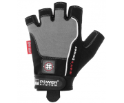 Перчатки для фитнеса и тяжелой атлетики Power System Man’s Power PS-2580 Black/Grey