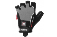 Перчатки для фитнеса и тяжелой атлетики Power System Man’s Power PS-2580 Black/Grey