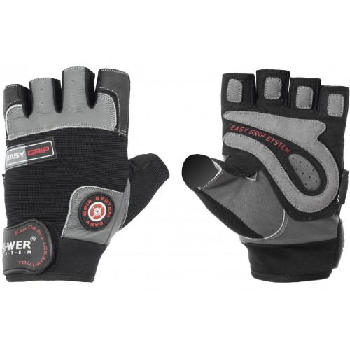 Перчатки для фитнеса Power System Easy Grip PS-2670 Black/Grey