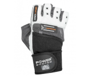 Перчатки для фитнеса и тяжелой атлетики Power System No Compromise PS-2700 Grey/White