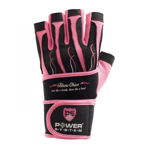 Перчатки для фитнеса женские Power System Fitness Chica PS-2710 Pink
