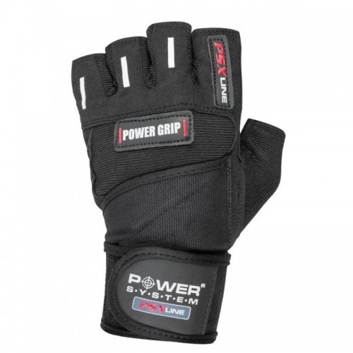 Перчатки для фитнеса Power System Power Grip PS-2800 Black