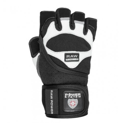 Перчатки для фитнеса Power System Raw Power PS-2850 Black/White