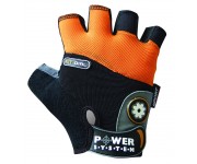 Перчатки для фитнеса Power System Fit Girl PS-2900 Black/Orange