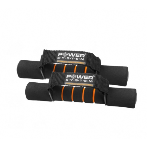 Гантели для фитнеса и аэробики в неопрене Power System Fitness Dumbells 0.5 kg PS-4009 ( 2шт )