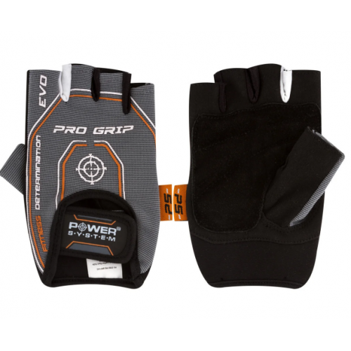 Перчатки для фитнеса и тяжелой атлетики Power System Pro Grip EVO PS-2250E Grey