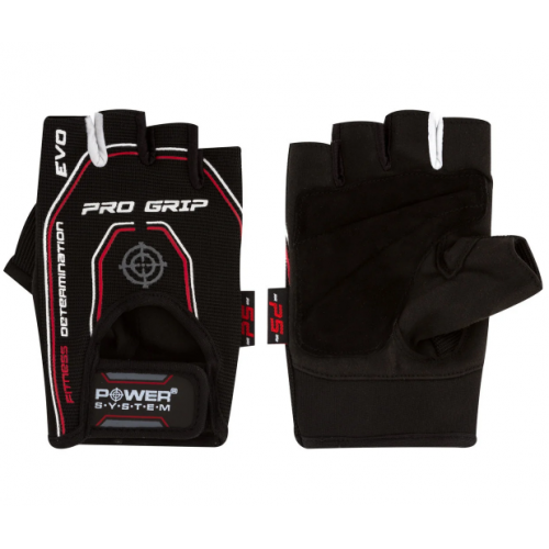 Перчатки для фитнеса и тяжелой атлетики Power System Pro Grip EVO PS-2250E Black