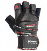 Power System 21482 Перчатки для тяжелой атлетики Power System Ultimate Motivation PS-2810 Black/Red фото