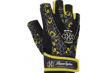 Перчатки для фитнеса и тяжелой атлетики Power System Classy Женские PS-2910 Black/Yellow
