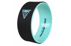 Йога колесо для фитнеса и аэробики Power System Yoga Wheel Pro PS-4085 Black/Green