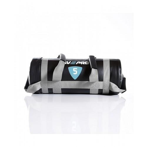 Мешок для кроссфита LivePro POWER BAG 10 кг черный/серый LP8120-10