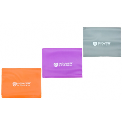 Набор лент (комплект 3шт) эспандер Power System PS-4007 Resistance Band Set